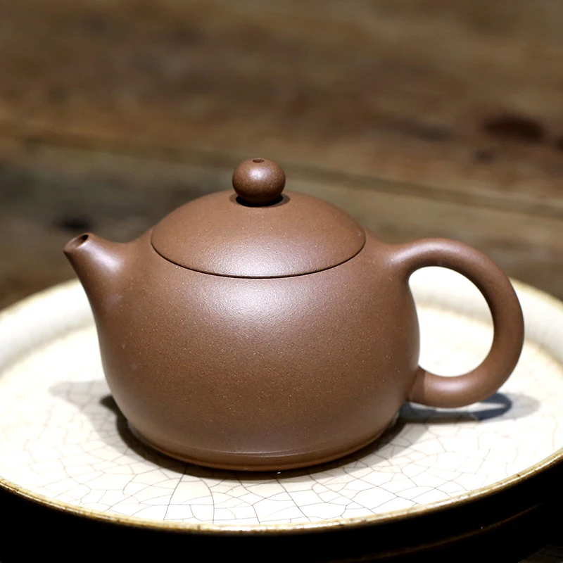 |Yixing recommended small pure manual and old xi shi purple clay pot teapot famous teapot tea gift sets