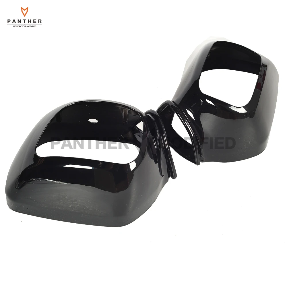 

Left & Right Black Motorcycle Rear View Mirrors Cover case for Honda Goldwing GL 1800 F6B 2013 2014 2015