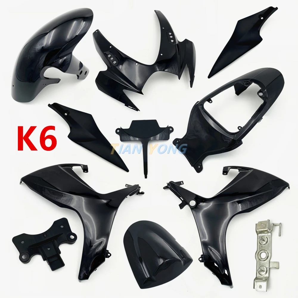 for Suzuki GSXR600 750 GSXR K6 2006 2007 06-07 Plastic Parts Injection High Quality Motorcycle Accessories Fairing Components