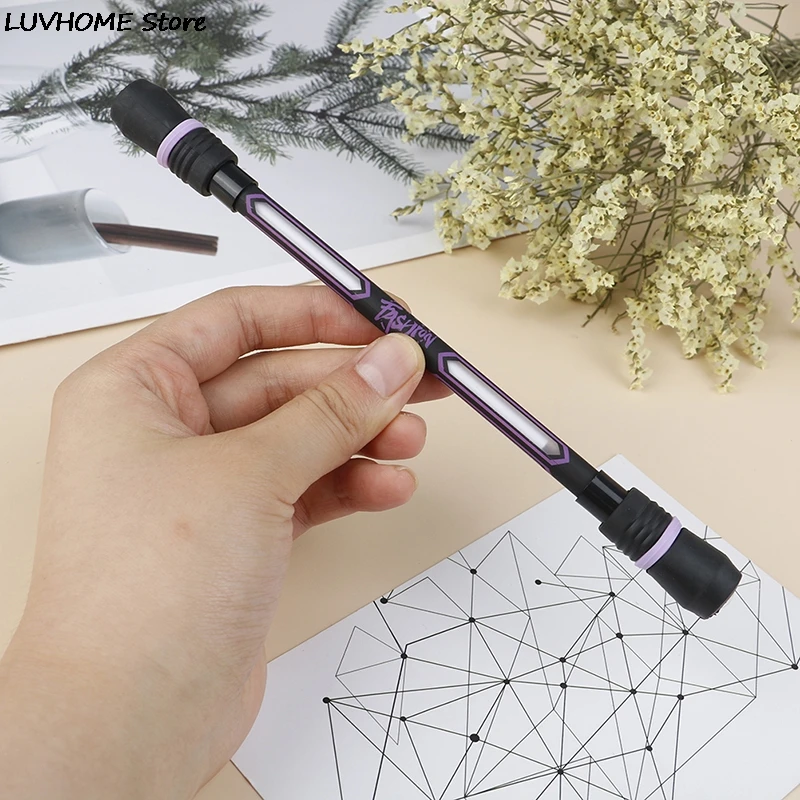 Spinning Pen Creative Random Flash Rotating Gaming Gel Pens Student Gift Toy Release Pressure Comfortable To Use