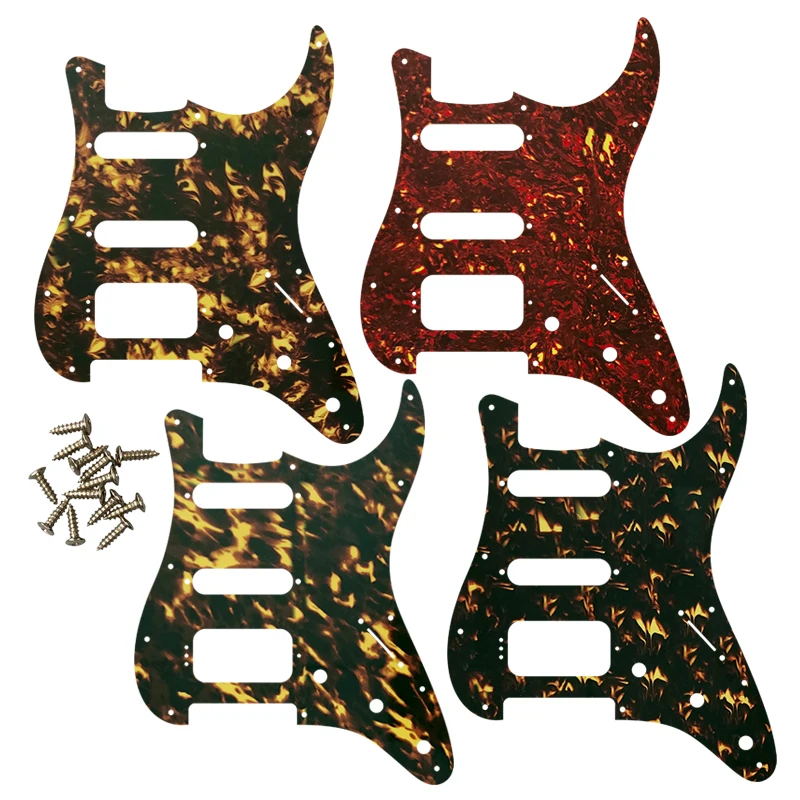 

Quality Guitar Parts - For US Fd 11 Screw Holes MIM Start HSS SSH Humbucker Guitar Pickguard Scratch Plate Flame Pattern