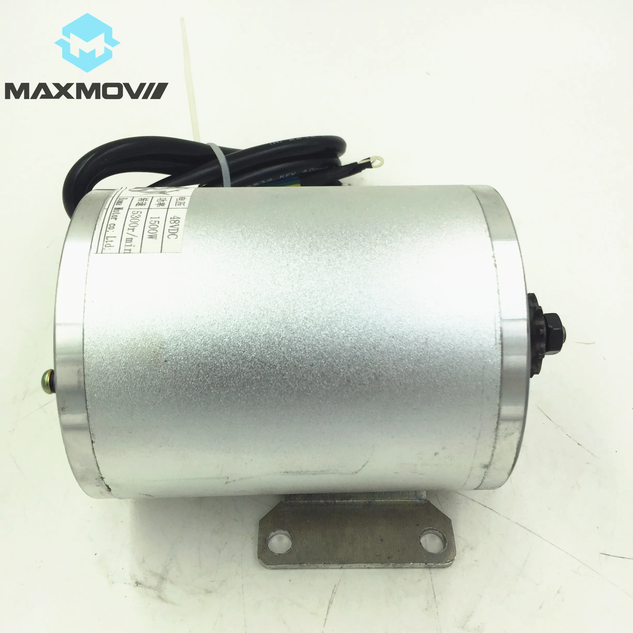 1500W 48V Brushless Electric DC Motor 1500W Electric Scooter BLDC Motor BOMA Brushless Motor w/ Mounting Bracket (Scooter Parts)