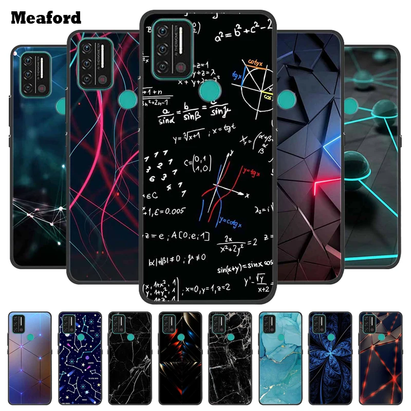 Capas de Telefone de Silicone TPU Macio e Moderno para Umidigi A9, A7 Pro, A7S - Capa Traseira Fundas para UMIDIGI A7S e UMIDIGI A7 Pro