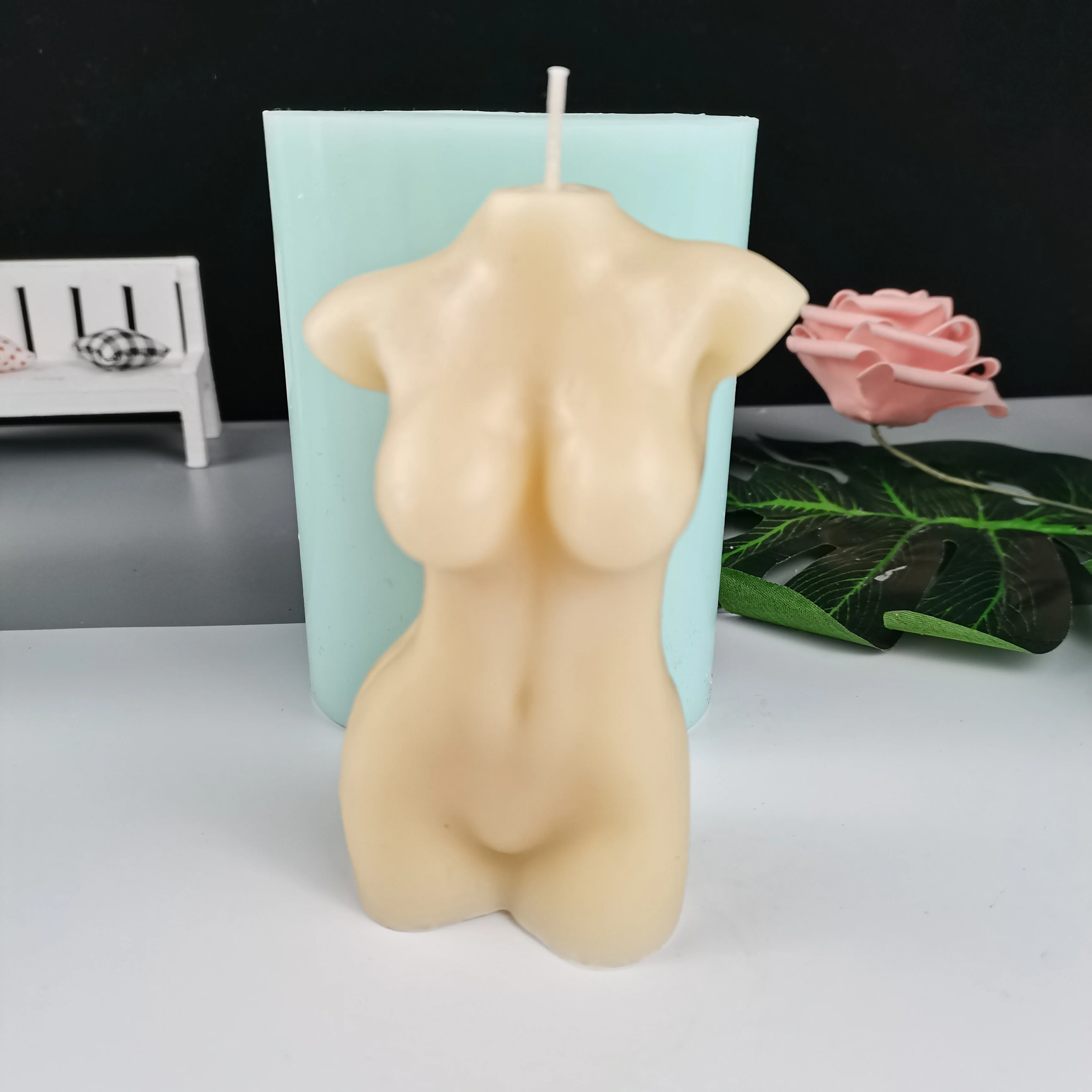 

3D Art Human Woman Body Candle Silicone Molds Cake Chocolate Wax Soap Mould DIY Aromatherarpy Household Decoration Craft Tools