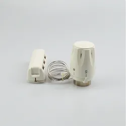 Sensor de temperatura remoto M30 x 1,5mm, cabezal controlador, actuador para válvula de radiador, calentador de aire, calefacción de suelo, intercambiador de calor
