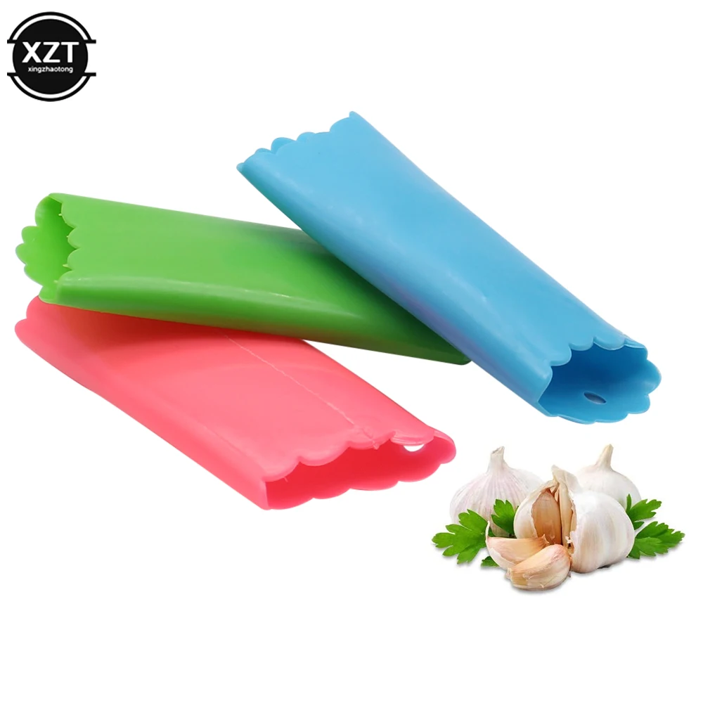 Creative household goods practical kitchen daily necessities home daily necessities garlic peeler food grade silicone material