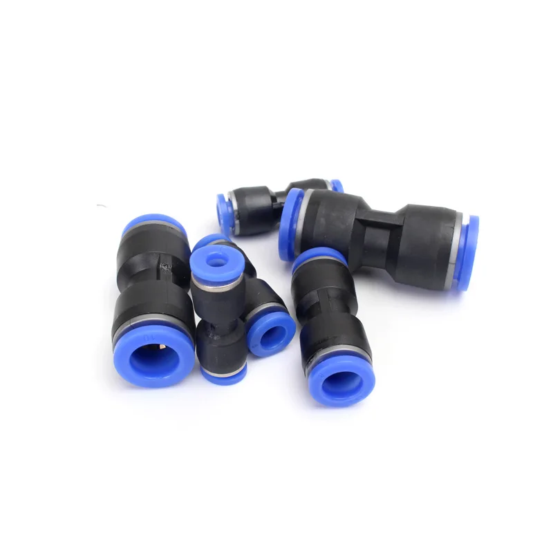 

Pneumatic Connector Push to Connect Tube Fittings Plastic Straight Air Fitting for Tube OD 4mm-16mm