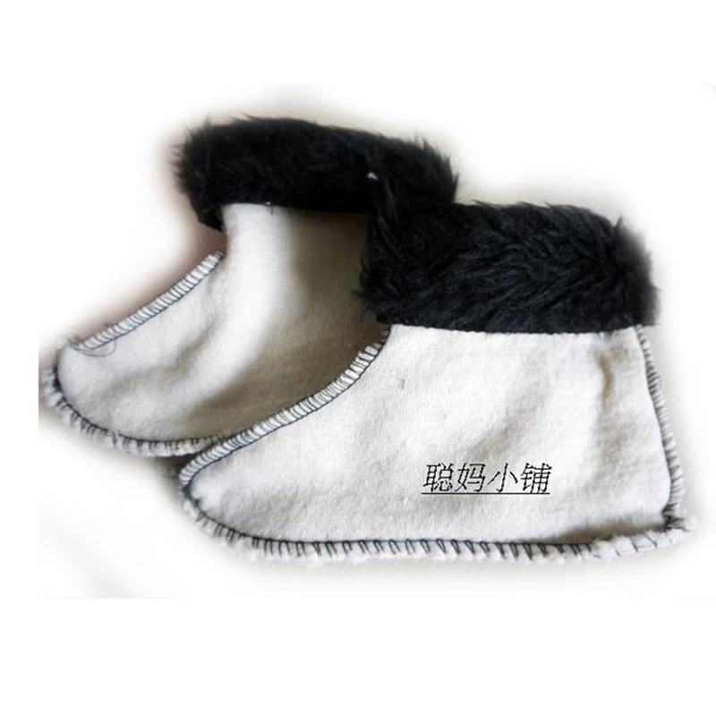 Woman Winter boots liner Warm Thick Lamb Short Long Canister Boots And Socks Liner Comfortable Accessories