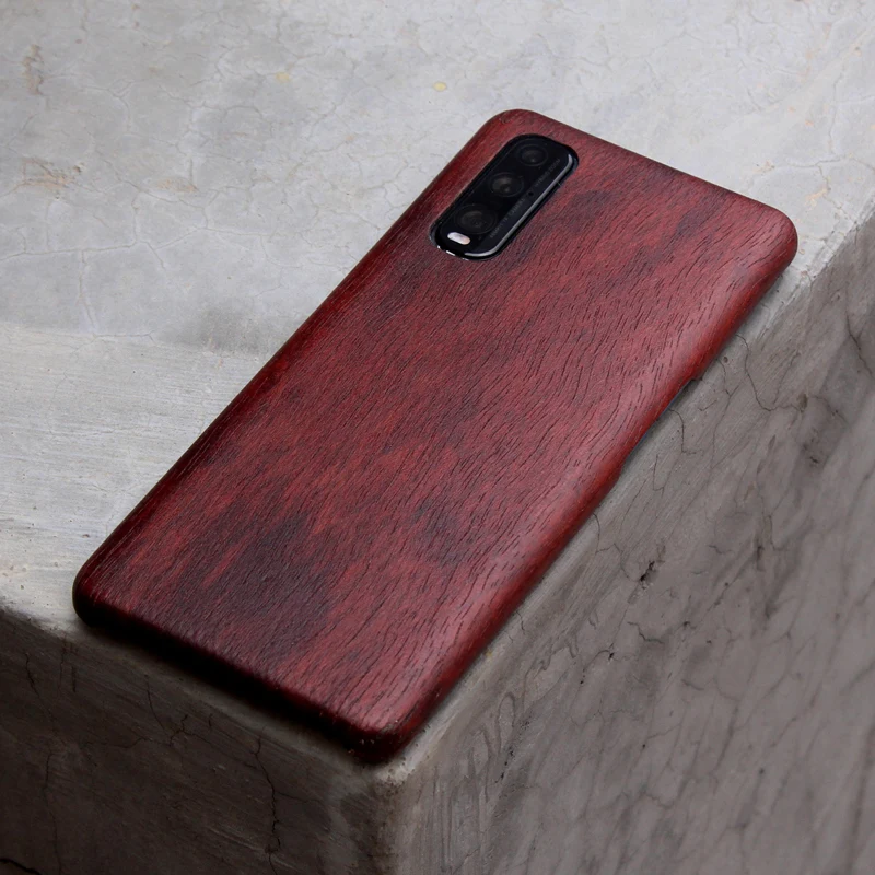 

For oppo find X3/X3 Pro/ X2 /X2 Pro walnut Enony Real Wood Rosewood MAHOGANY Wooden Hard Back Case Cover