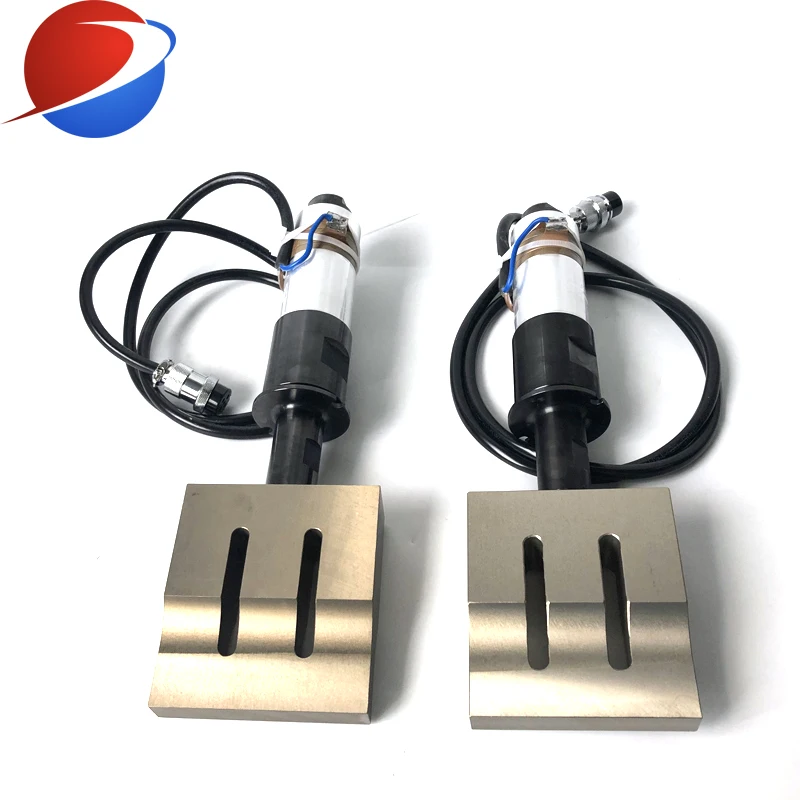 Power 2000W Ultrasonic Piezo Transducer Booster Horn For Nonwoven Or Plastic Welder