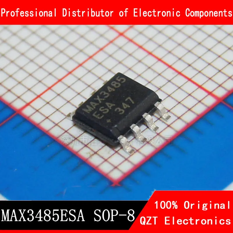 10 Uds MAX3485ESA SOP8 MAX3485E SOP MAX3485CSA SMD RS-485/RS-422 transceptores de nuevo y original