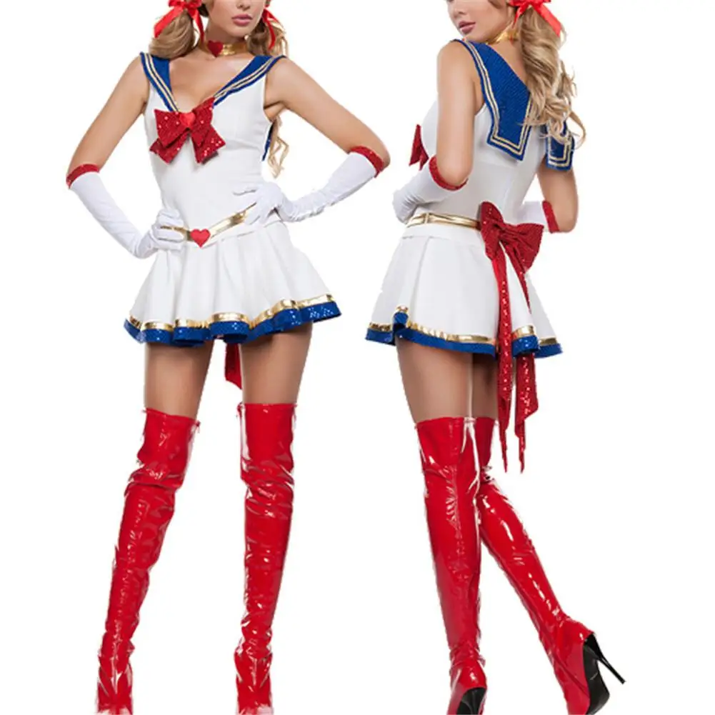 open lace back dress Sailor Mars Evil Tee Dress