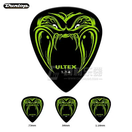 Dunlop Tortex Fins Guitar Pick Plectrum Mediator 0.5mm-1.14mm 