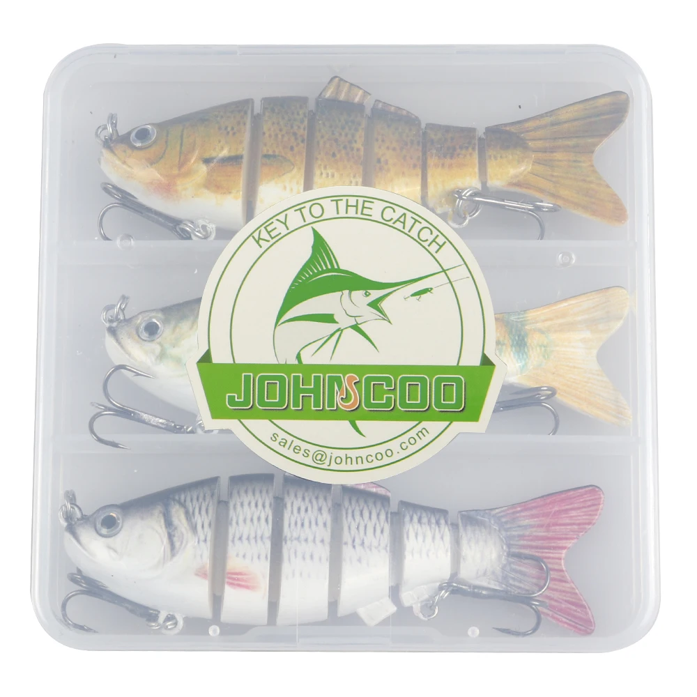 JohnCOO Cebo Swimbait 12cm 21g para trucha y lucio - imagen 4