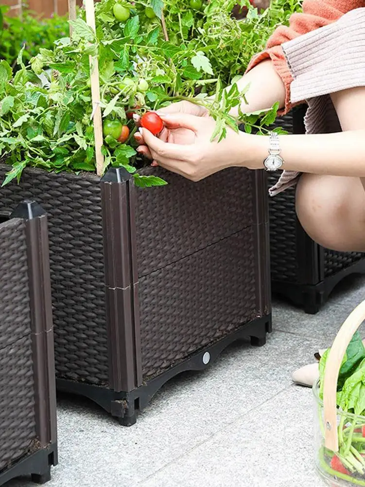 Garden Grow Bag Garden Jardin Jardinage Ogrod Raised Plant Bed Garden Flower Flowers Planter Planting Box With Legs Tray