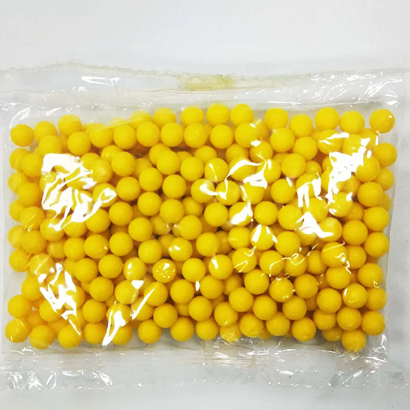 400ball 60gram 6mm Air soft rubber bb gun bullets.(not hard plastic) airsoft pistol for bb sniper gun shot paintballs