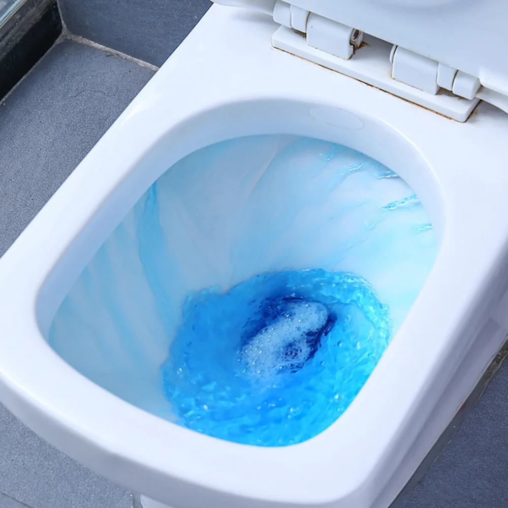 Automatic Toilet Cleaner Magic Flush Bottled Helper Blue Bubble Amazing Bathroom Restroom Cleaner Helper  Random Shipment