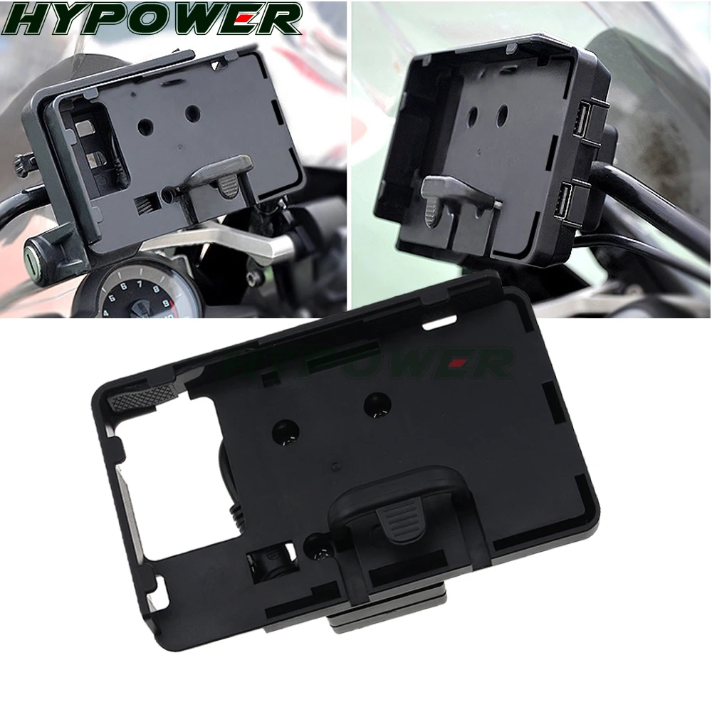 Support de Navigation GPS USB pour téléphone portable, support de chargement USB pour BMW R 1200 GS haute verson adapté R1200GS LC/ADV 2013 – 2018