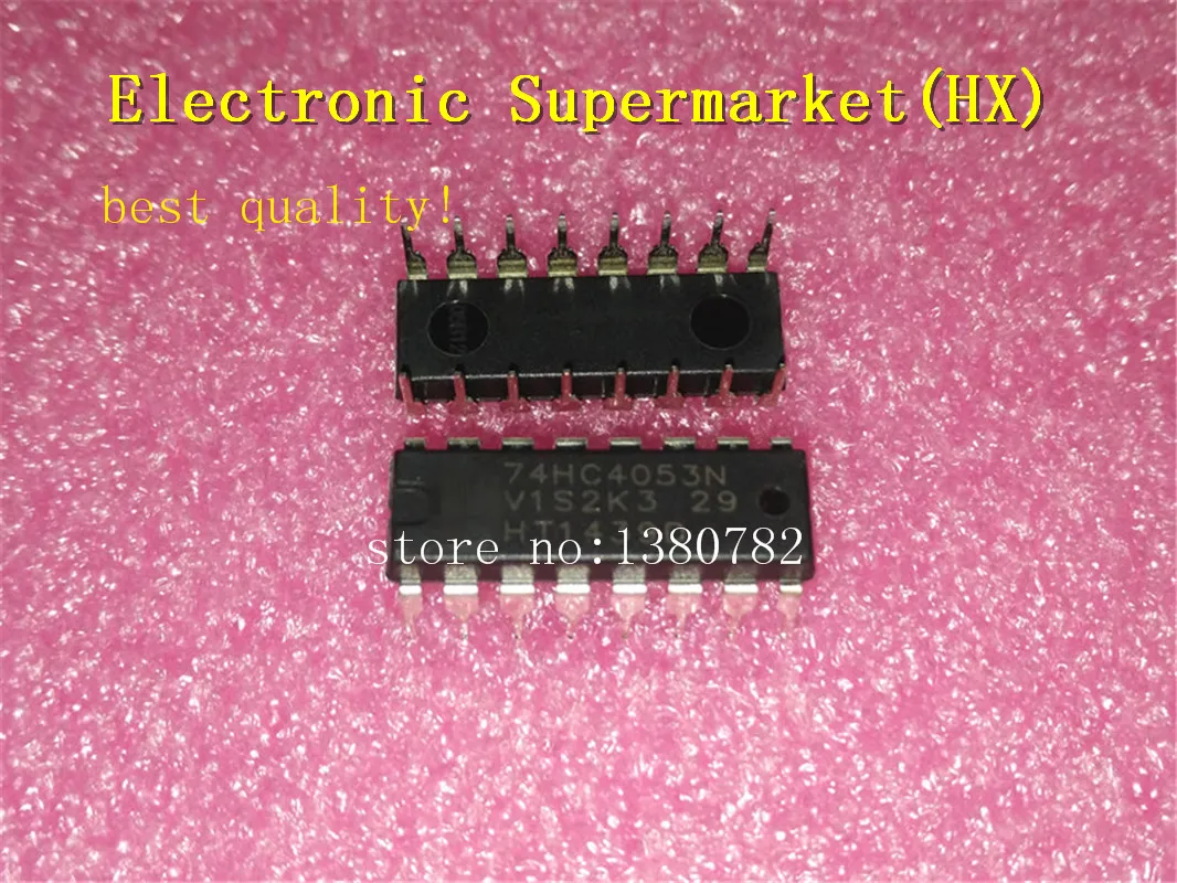 

Free Shipping 100pcs/lots 74HC4053N 74HC4053 DIP-16 New original IC In stock!