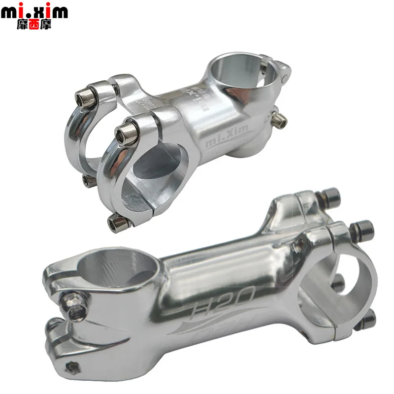 Mi. XIM-silver mountain bike stem, 31.8x60/80mm