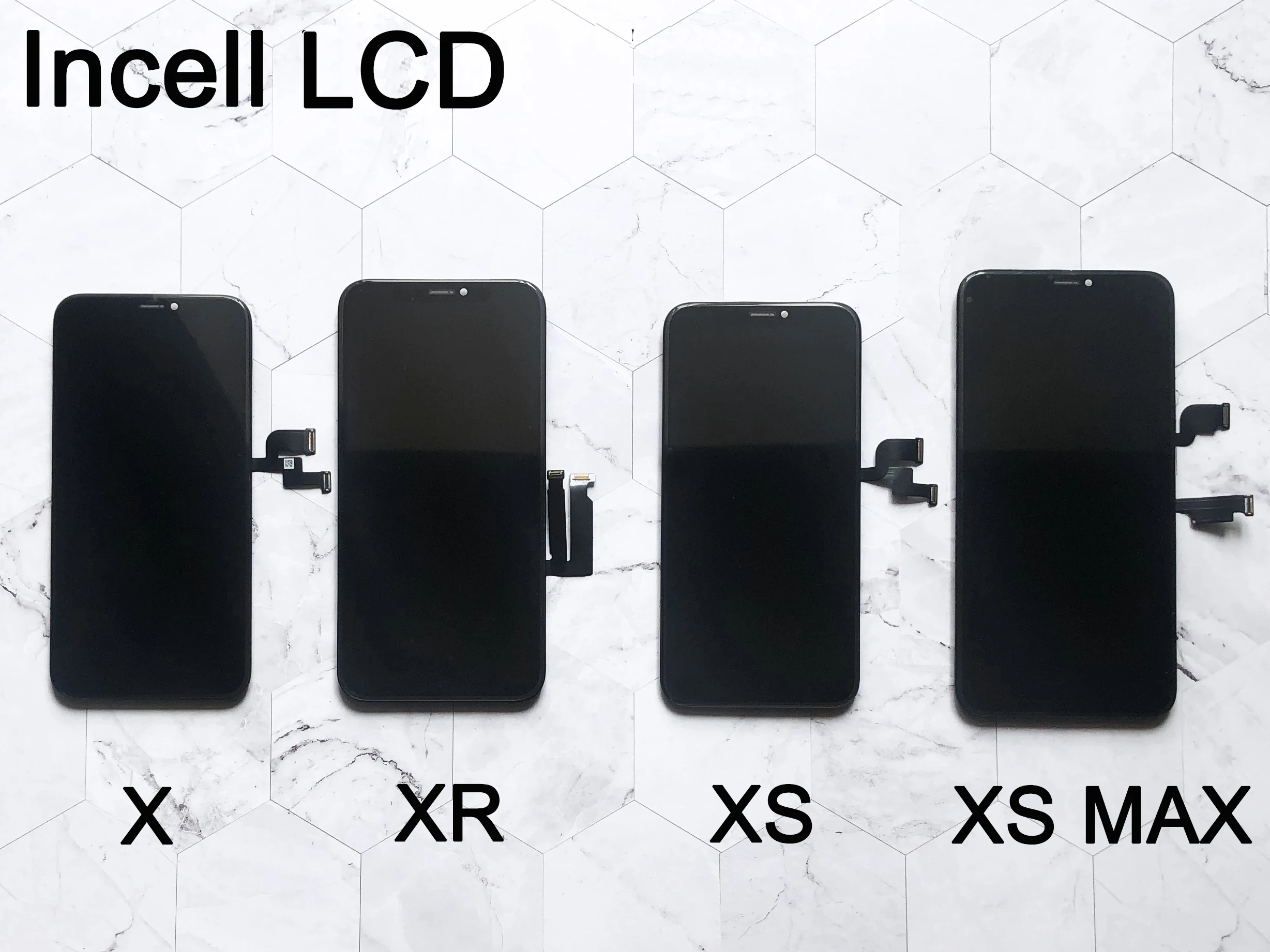 AAA dla iPhone X OLED wyświetlacz LCD dla IPhone XS XR MAX Inell LCD 11 ekran dotykowy Digitizer wymiana części montażowe OEM OLED