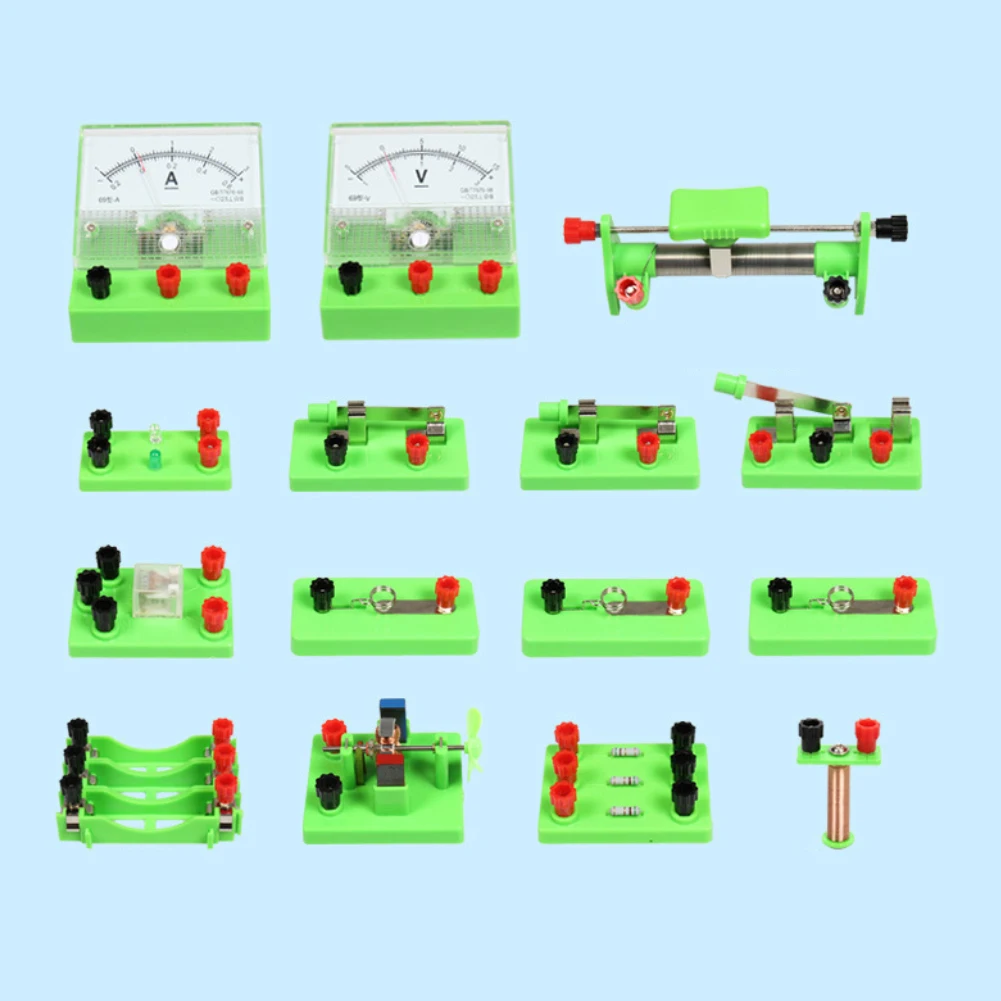 Students Learn Basic Electricity Physics Magnetism Experiments Labs Electricity Circuit Magnetism Experiment Kit Kids Toy