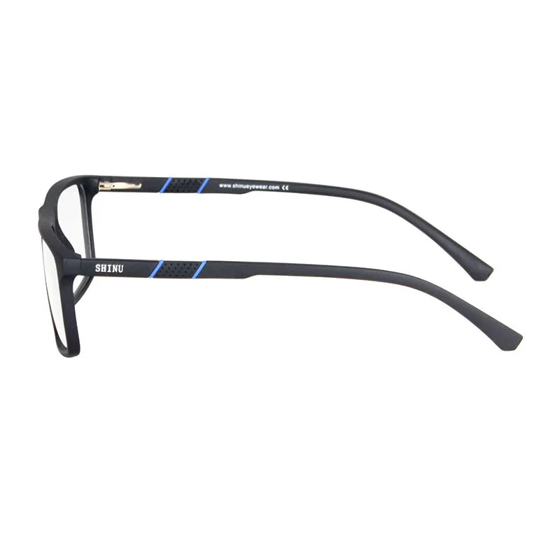 SHINU Progressive Multifokal-Lesebrille für Herren, Presbyopie, Hyperopie, Multifokalbrille mit verschreibungspflichtigen CR39-Gläsern – Detail 5