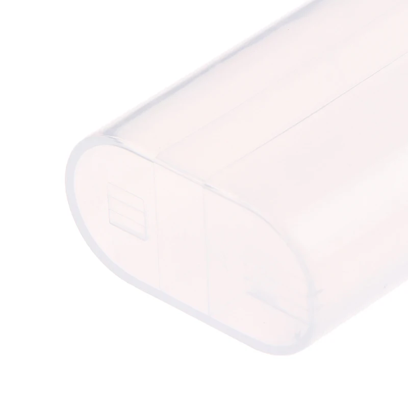 Boîte de rangement en plastique transparent, étui de sécurité étanche pour 2 spams, support de batterie portable, vente en gros, 18650