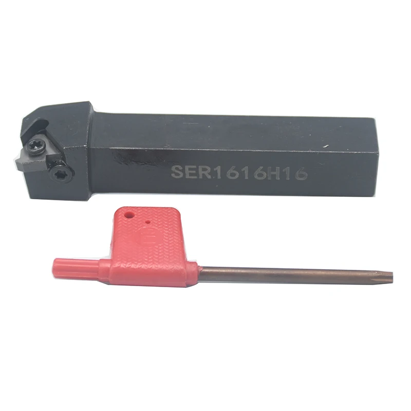 SER1616H16  Metal Lathe Cutting Tools Lathe Machine CNC Turning Tools External Turning Tool Holder