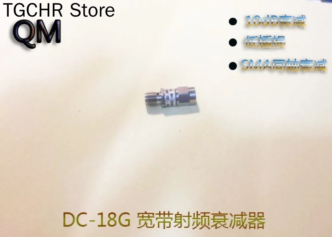 

RF Attenuator Millimeter Wave Attenuator Dc-18g 10dB Fixed Attenuator SMA Signal Attenuation