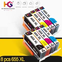 655 Ink Cartridge For HP655 HP 655XL Compatible Deskjet 3525 5525 4615 4625 4525 6520 6525 6625 Printer XL