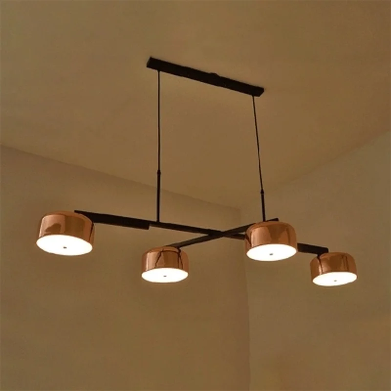 120cm/140cm 4 Pcs Lampshade Pendant Lights 110-240V Cord Droplight Coffee Villa Hanglamp Nordic Originality Pendant Lamp