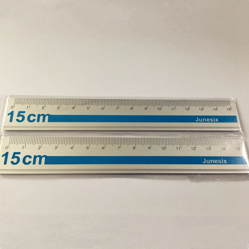 15cm Aluminum Metal Straight Ruler CM Scale Artist Measuring Drawing Tool Student Stationery Gift School Office Supplies