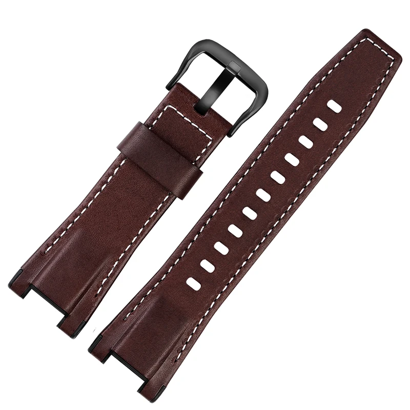 Watch Strap For Casio GST-S100G / S110 / S130L / W100G / W110 / 210B / 400G / 410 /  Wristband 26*14mm Men\'s Leather watchBand