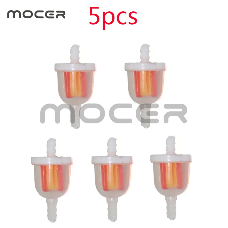 

5PCS Universal Inline Fuel Filter Oil for Petrol Gas Motorcycle ATV Dirt Pit Bike Car Scooter GL001