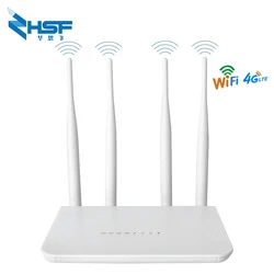 Enrutador inalámbrico VPN 4G, Wifi, CPE, 3G/4G, LTE, punto de acceso Wifi móvil con ranura para tarjeta Sim, antena externa, hasta 32 usuarios, barato, 300Mbps