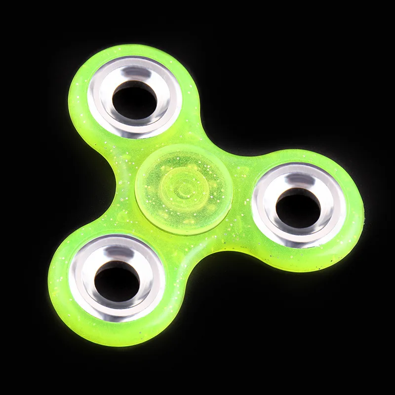 Luminous Fidget Spinner Light New ABS Gift Box Fidget Relieve Stress Toy EDC 688 Bearing Hand Gyro for Kids Xmas Gifts Boys