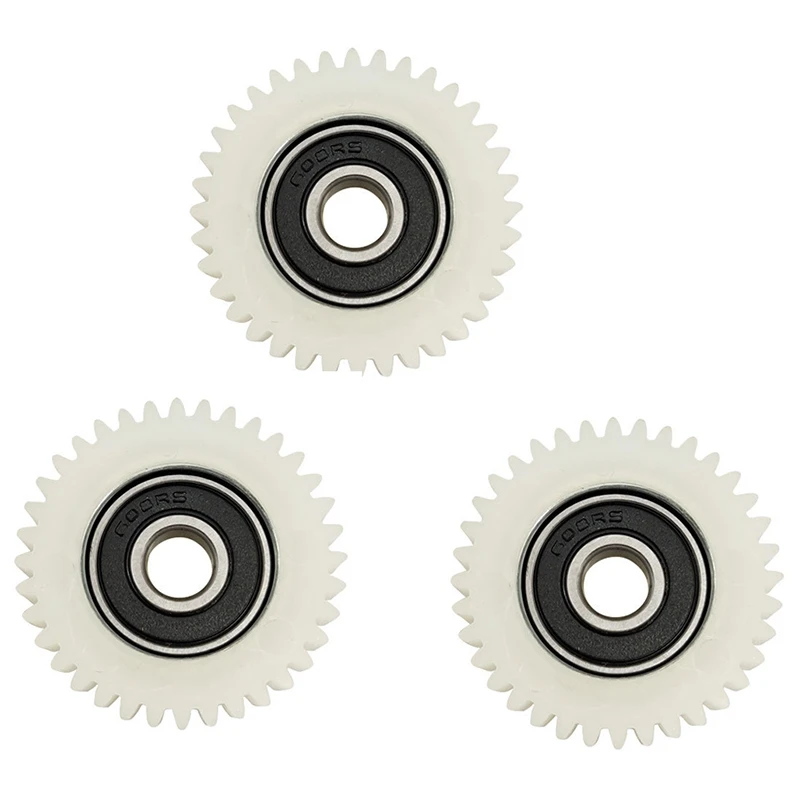 3Pcs 36 Teeth 38mm Nylon Electronic Motor Gear Ball Bearing Gears for Bafang Electric Bike Bicycle