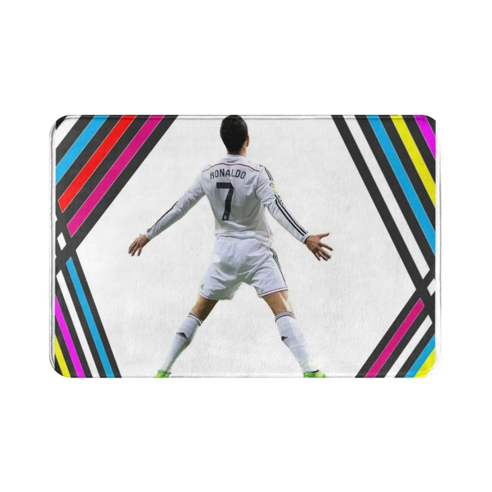 Mighty Carpet Mat Rug Cushion Soft Non-Slip Ronaldo Hala Portugal Sergio Ramos Cristiano Football