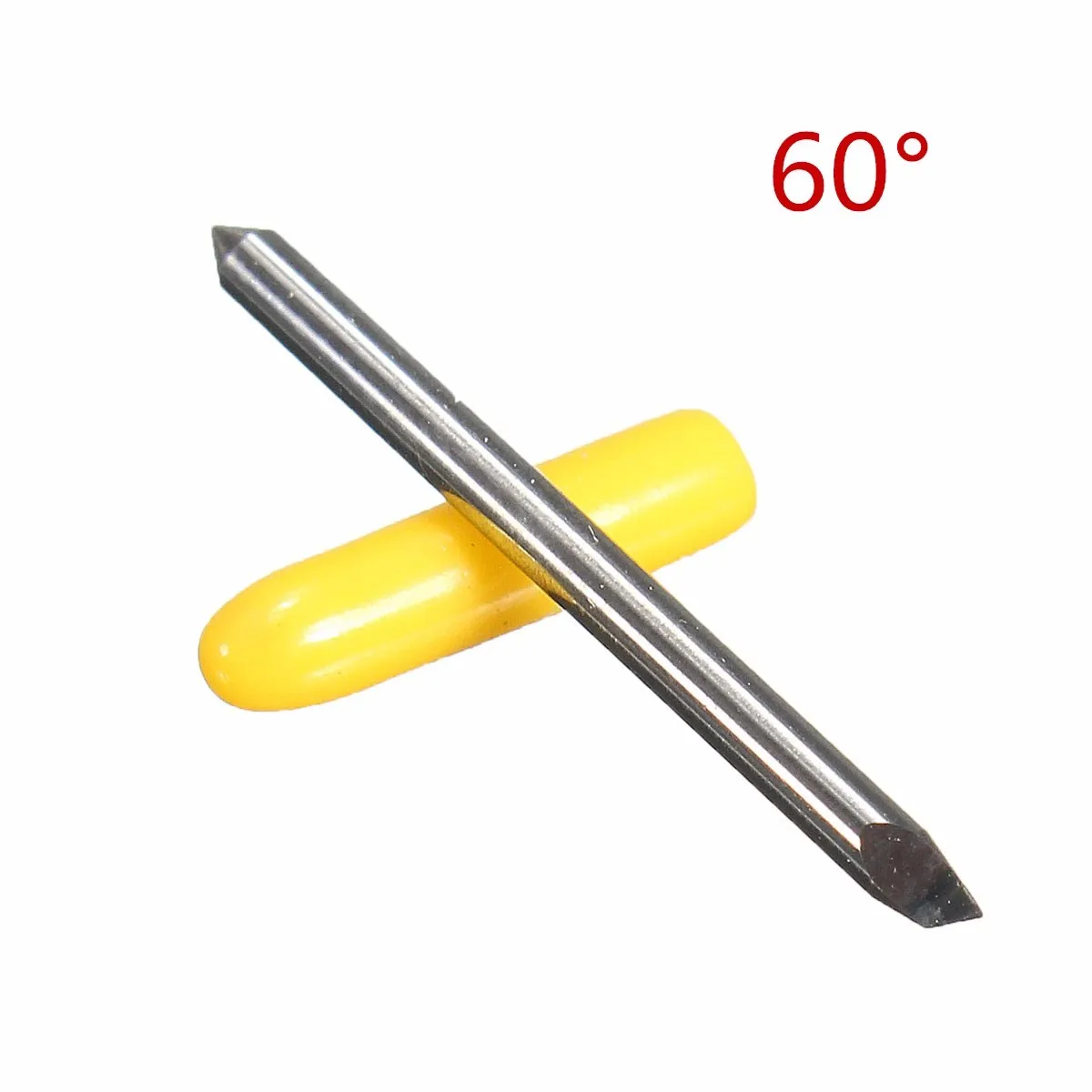 XNEMON 5 sztuk 60 stopni ostrza do Graphtec CB09 maszyna do cięcia winylu ploter tnący + sprężyny długość 21mm średnica chwytu: 2mm/0.078"