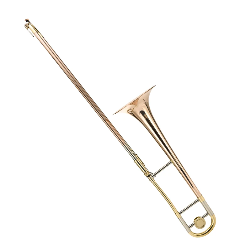 

MARGEWATE Bb Tune Tenor Trombone Phosphorus Copper Gold Lacquer New Bb Trombone Musical Instrument