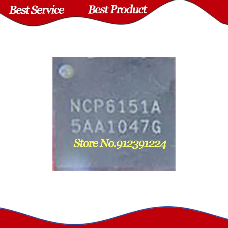 5 Pcs/Lot NCP6151AD52MNR2G NCP6151A QFN52 New and Original In Stock