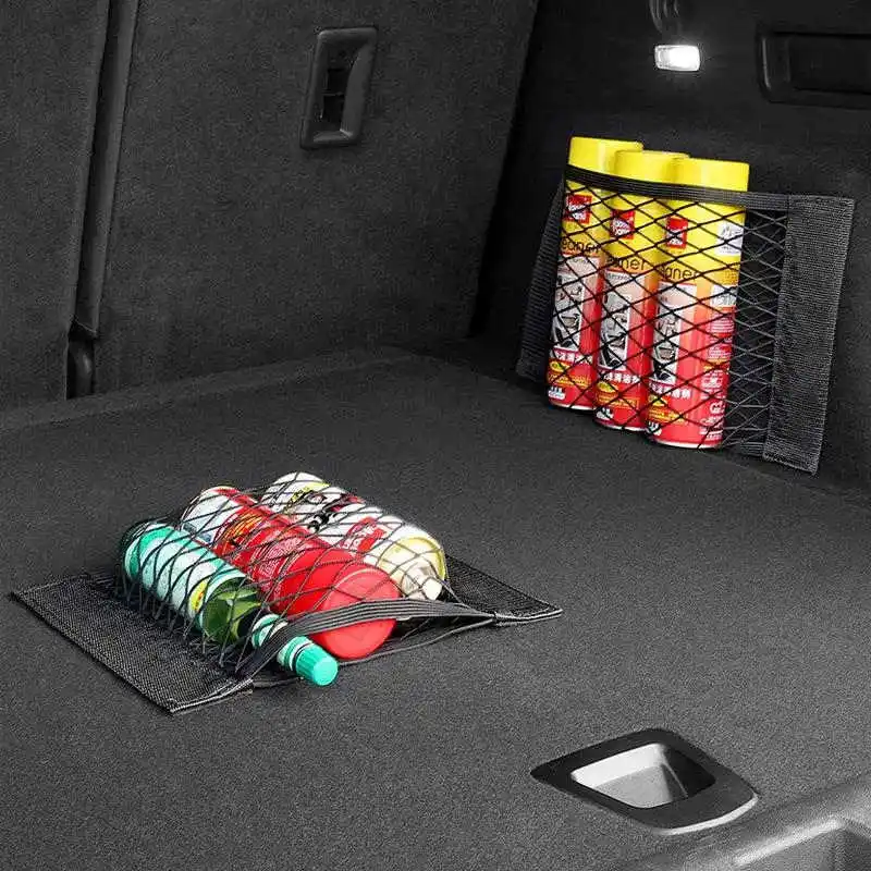 For Tesla Model 3 S X Y 2021 2020 2019 2018 Car Trunk Box Storage Bag Net Strikers Accessories