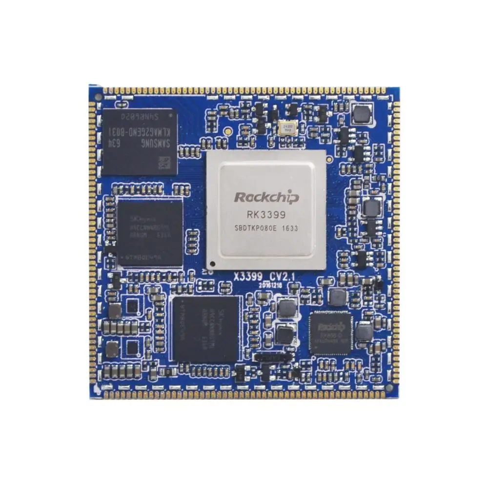X3399 Core Board RK3399  6-Core  64 Bit  High Performance Platformfor AR VR Android 6.0 Ubuntu 16.04