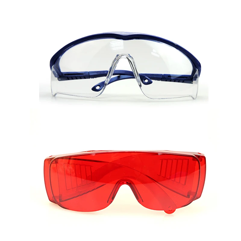 1pc Protective Safety Goggles Glasses Work Dental Eye Protection Spectacles Eyewear Anti-shock Anti-fog Color Goggles