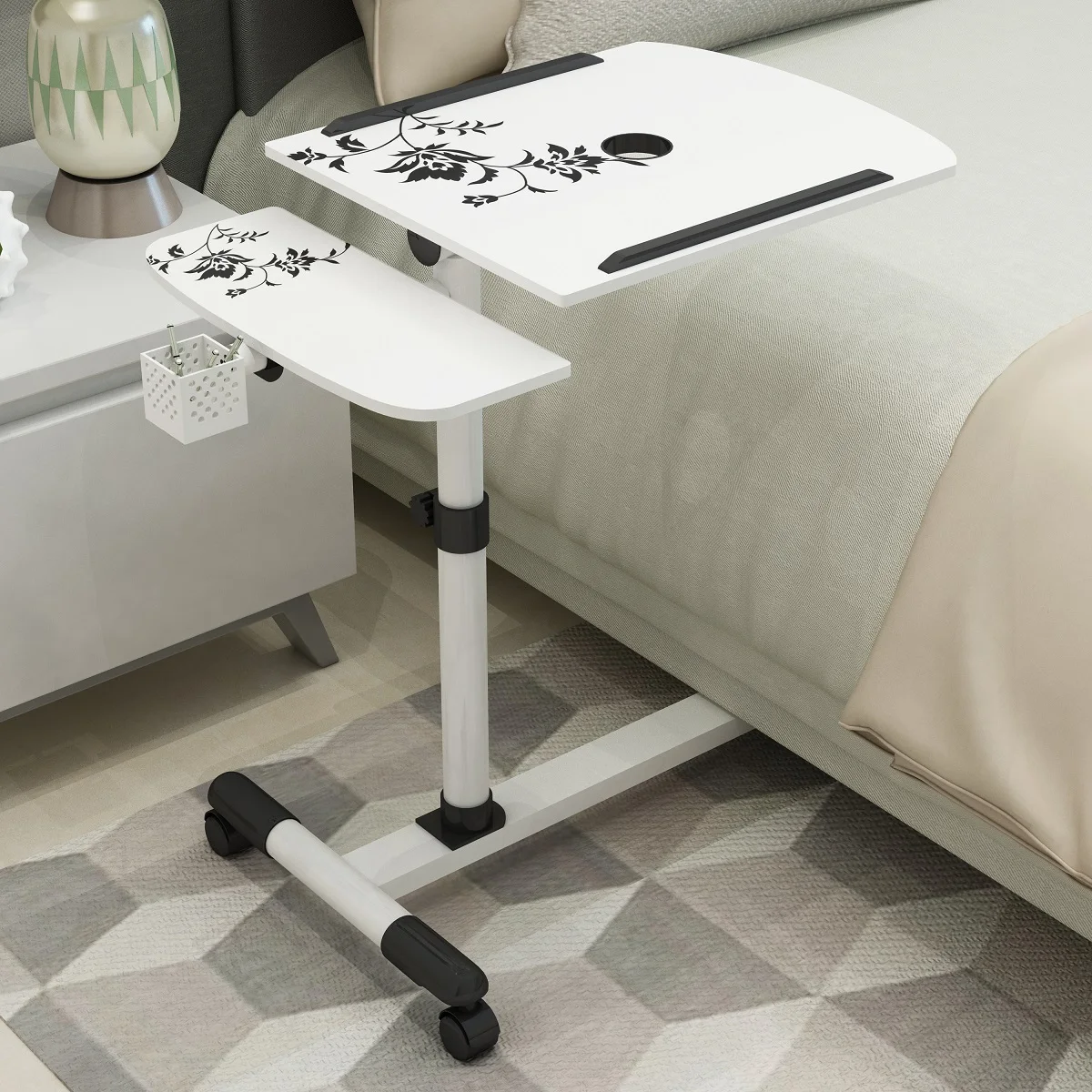 Lifting Mobile Folding Laptop Table, Computer Desk, Bedside Sofa Bed, Learning Desk, Adjustable Table, New