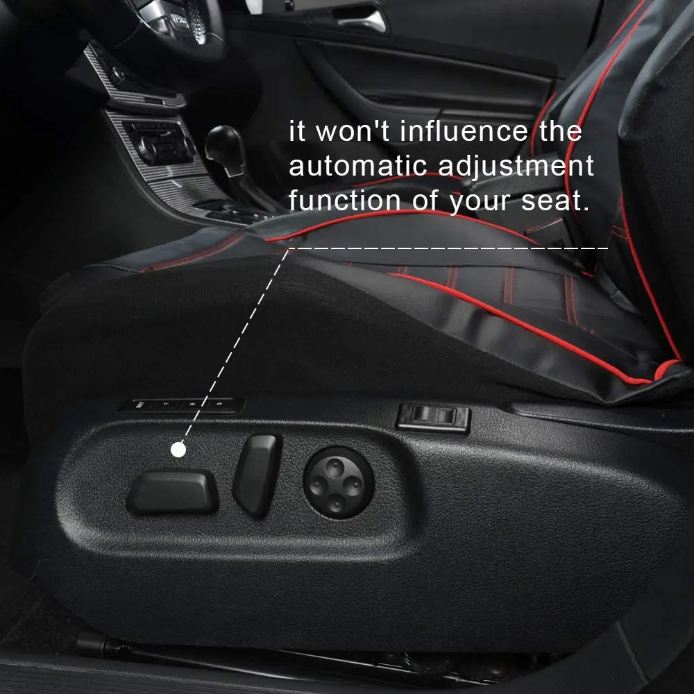 AUTOYOUTH PU Leder Vordere Auto Sitzbezüge Hohe Eimer Auto Sitz Abdeckung Blau Auto Innen Für 308CC Für FOCUS III Für GOLF VII – Detail 3