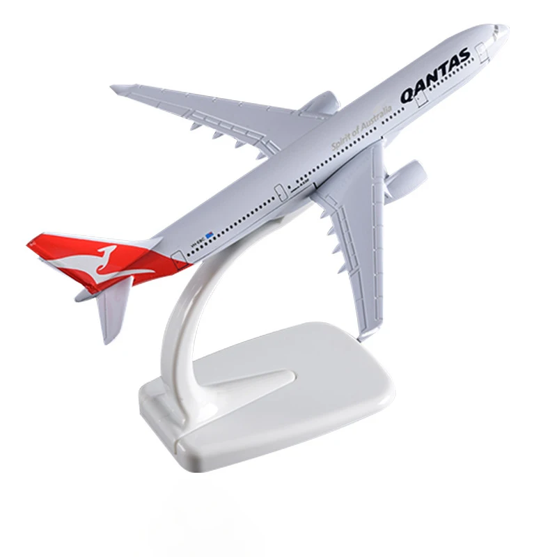 16CM Australian Airways A330 Airlines Airplane Model with Base Alloy Aircraft Plane For Collectible Toy Souvenir Show Gift Toys