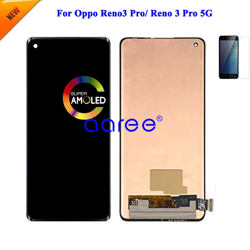 LCD Screen Original For Oppo Reno 3 Pro LCD  For  Oppo Reno 3 Pro 5G  LCD Screen Touch Digitizer Assembly