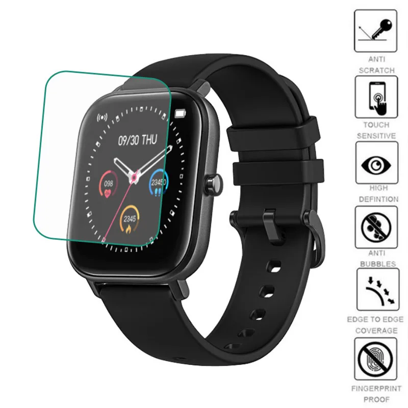 Bộ 5 TPU Trong Suốt Mềm Màng Bảo Vệ Bảo Vệ Cho COLMI P9 Đồng Hồ Thông Minh Màn Hình LCD Màn Hình Bìa Bảo Vệ Đồng Hồ Thông Minh Smartwatch Bảo Vệ